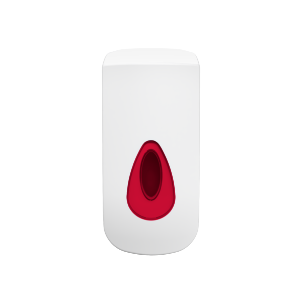 400ml Modular Bulk Fill Foam Soap Dispenser - White & Red