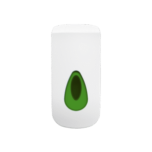 400ml Modular Bulk Fill Liquid Soap Dispenser - White & Green