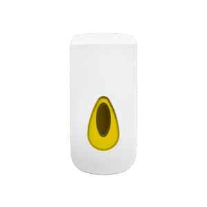 400ml Modular Bulk Fill Liquid Soap Dispenser - White & Yellow