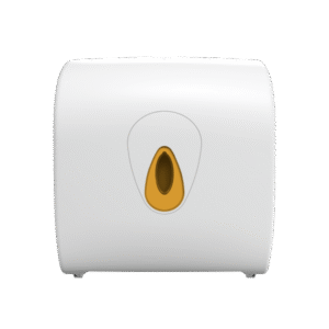 Modular Autocut Hand Towel Dispenser - White & Orange