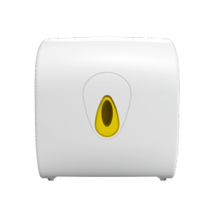 Modular Autocut Hand Towel Dispenser - White & Yellow
