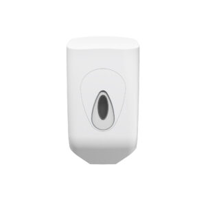 Modular Small Mini Centrefeed Dispenser - White and Clear