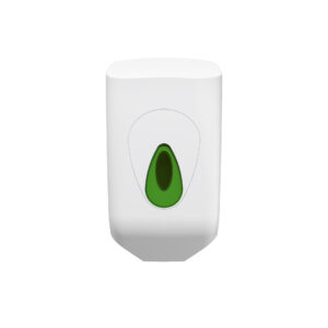 Modular Small Mini Centrefeed Dispenser - White and Green