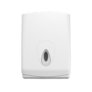 Modular Large Hand Towel Dispenser - White & Clear