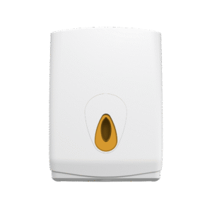Modular Large Hand Towel Dispenser - White & Orange
