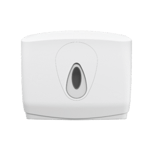 Modular Small Hand Towel Dispenser - White and Clear