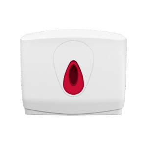 Modular Small Hand Towel Dispenser - White and Red