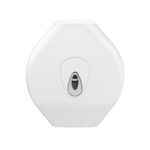 Modular Large Jumbo Toilet Roll Dispenser - White and Clear