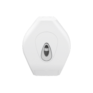 Modular Mini Jumbo Toilet Roll Dispenser - White & Clear