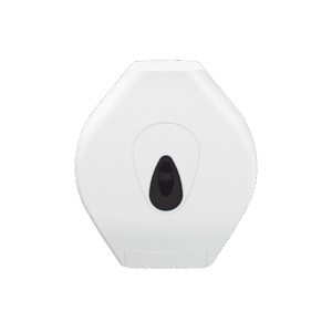 Modular Mini Jumbo Toilet Roll Dispenser - White & Grey