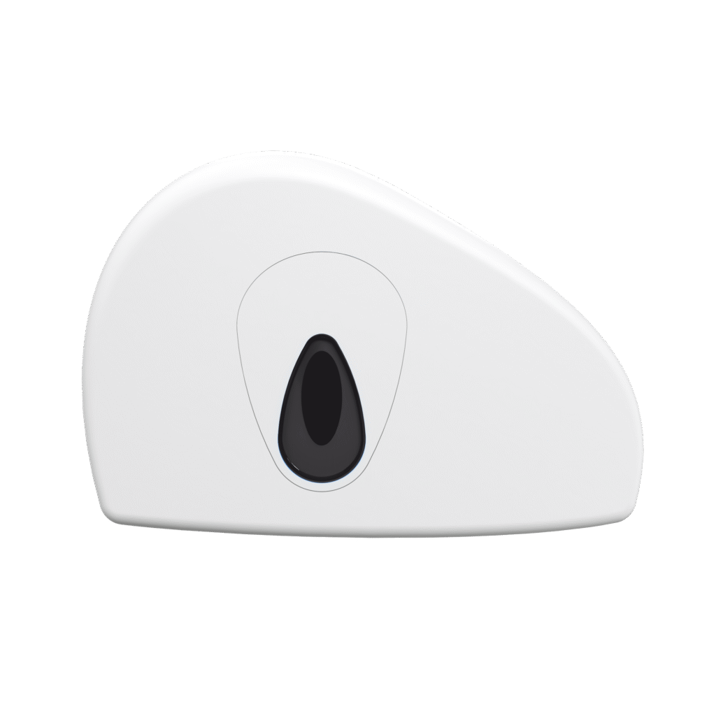 Modular Small Jumbo Stub Roll Dispenser - White & Grey