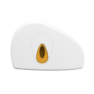 Modular Small Jumbo Stub Roll Dispenser - White & Orange