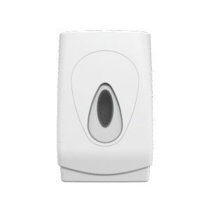 Modular Multiflat Bulk Pack Toilet Tissue Dispenser - White & Clear