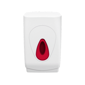 Modular Multiflat Bulk Pack Toilet Tissue Dispenser - White & Red
