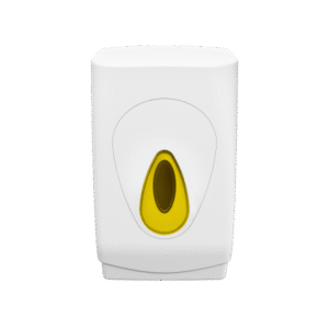 Modular Multiflat Bulk Pack Toilet Tissue Dispenser - White & Yellow