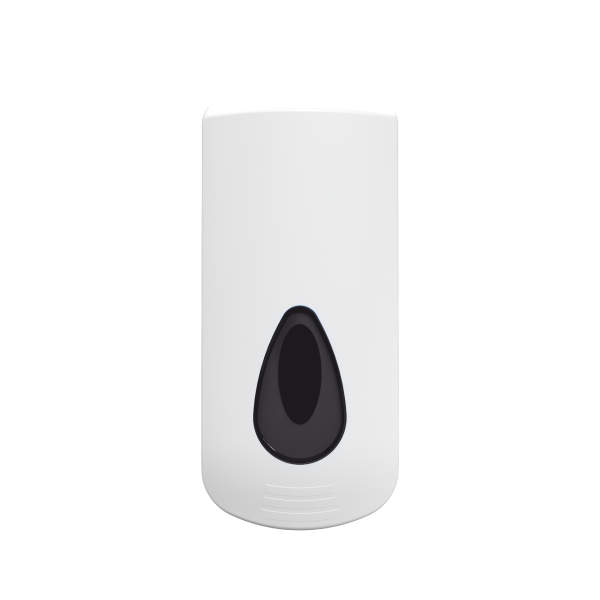2 Litre Modular Industrial Refillable Liquid Soap Dispenser - White and Grey