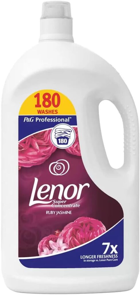 Lenor Fabric Softener Ruby & Jasmine 140 Wash - 3.6 Ltr