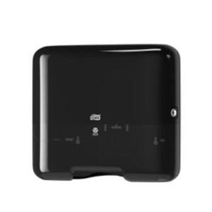 Tork 553108 Singlefold / C-Fold Mini Hand Towel Dispenser - Black
