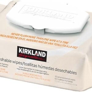 Flushable Moist Wipes Pack 64