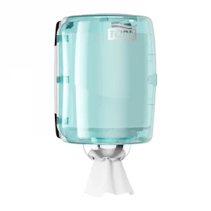 Tork 659000 Centrefeed Dispenser - White & Turquoise