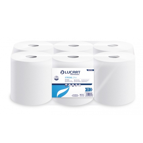 White 2-Ply Continuous Roll Towel 180m - Case of 6 (Copy)