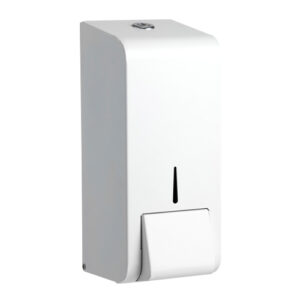 Metal Bulk Fill Sanitiser Dispenser - White