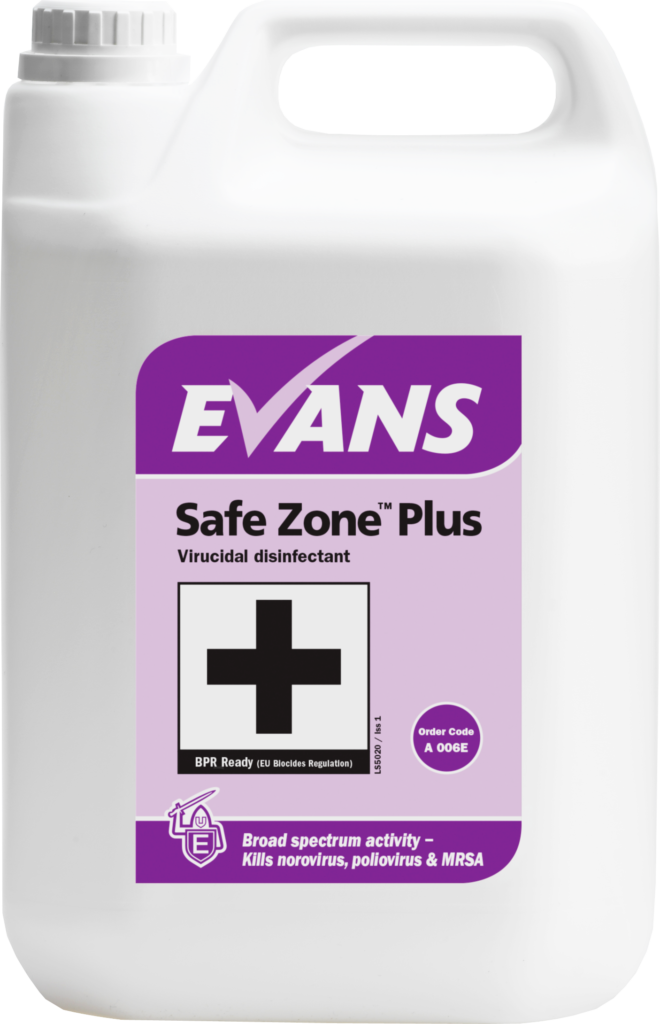 Evans Safe Zone Plus Virucidal Disinfectant - 5 Litres
