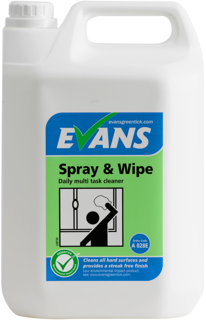 Evans Spray & Wipe Daily Multi-Task Cleaner - 5 Litres
