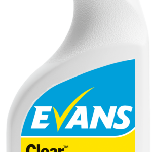 Evans Clear Window, Glass & Stainless Steel Cleaner - 750ml Trigger Spray