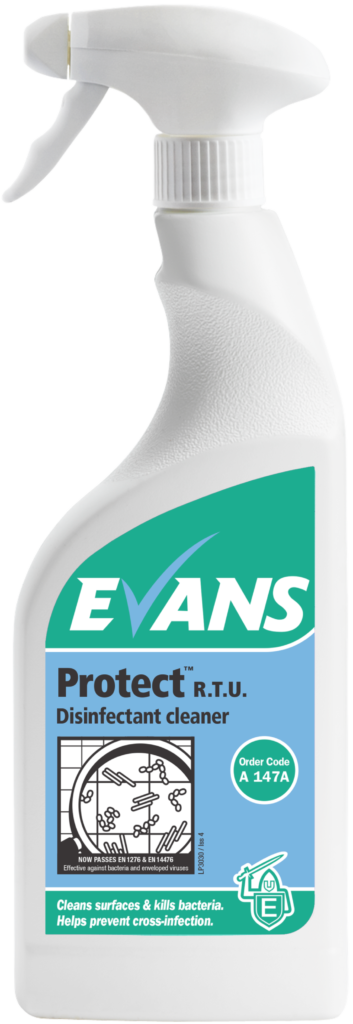 Evans Protect All Purpose Disinfectant Cleaner - 750ml Trigger Spray
