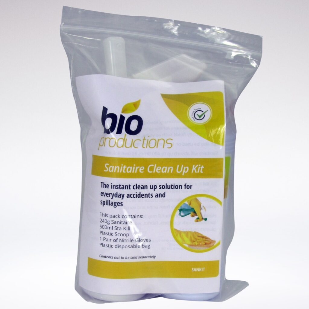 Bio Productions Sanitaire Clean Up Kits - Box of 6
