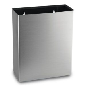 23 Litre Eco Brushed Stainless Waste Bin - Open Top