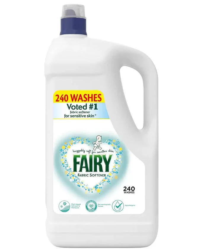 Fairy Laundry Sensitive Softener & Conditioner 240 Wash - 4.8 Ltr