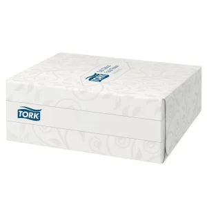 Tork 476418 Soft 2-Ply Clinical Facial Tissues - Box of 100