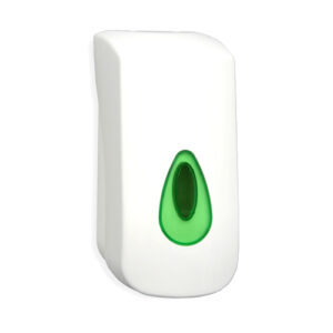 400ml Modular Bulk Fill Sanitiser Dispenser - White & Green