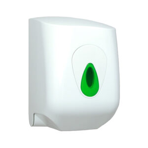 Modular Large Centrefeed Dispenser - White & Green