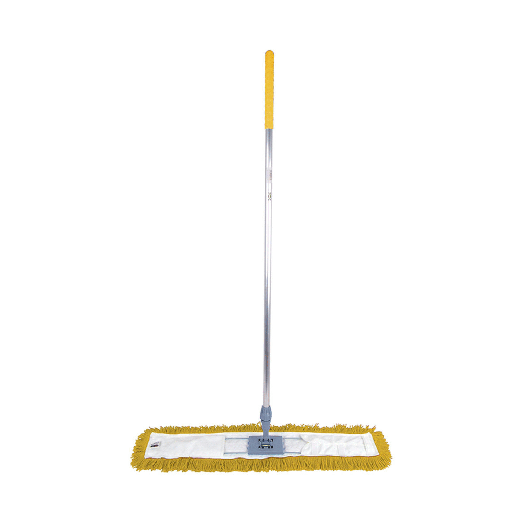 80cm Dust Control Sweeper Mop Kit Complete Lightweight System - Yellow