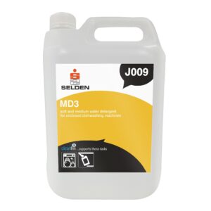 Selden J009 MD3 Highly Concentrated Cabinet Dishwasher Detergent - 5 Litres