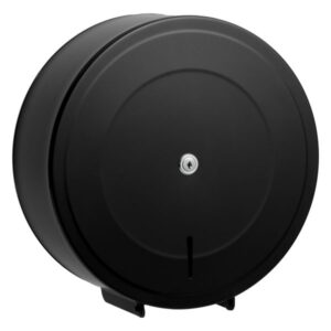 Intro Matte Black 12" Jumbo Roll Dispenser