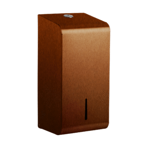 Stainless Steel Multiflat Toilet Tissue Dispenser - Satin Copper