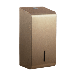 Stainless Steel Multiflat Toilet Tissue Dispenser - Light Bronze