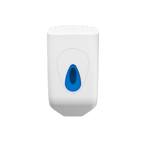 Modular Small Mini Centrefeed Dispenser - White and Blue