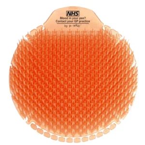 P-Wave Slant6 NHS Approved Urinal Screen - Pack of 10 Mango Screens