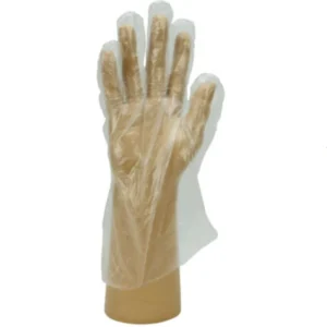Shield GD52 Clear Polythene Gloves - Box of 100 Medium