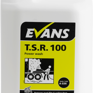 Evans T.S.R. 100 Concentrated Commercial Vehicle Traffic Film Remover - 5 Litres