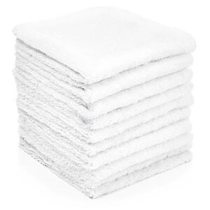 Contract Microfibre Cloths - Pack of 10 White