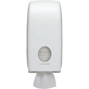 Aquarius 6946 Folded Toilet Tissue Dispenser in White