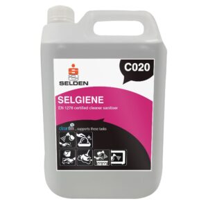 Selden C020 Selgiene Concentrated Cleaner Sanitiser - 5 Litres