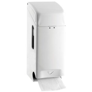 Dolphin BC707-2-WM 2 Roll Toilet Roll Holder - White Metal