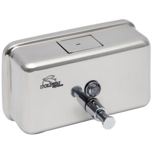 Dolphin BC913-CR Horizontal Soap Dispenser - Chrome